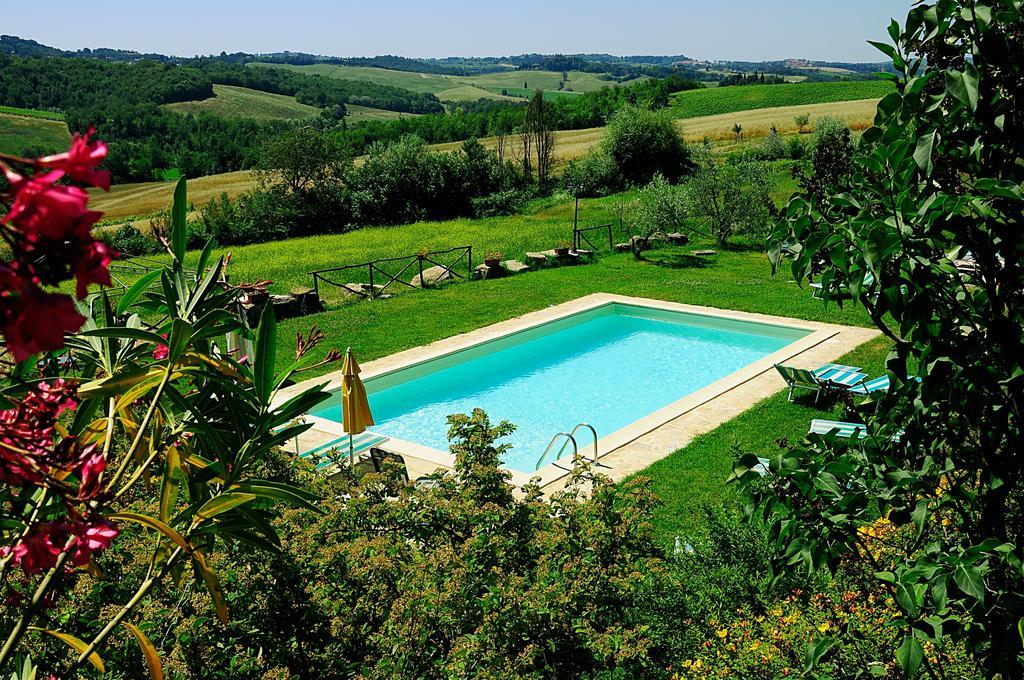 Vila La Rocca Della Magione Monteriggioni Exteriér fotografie