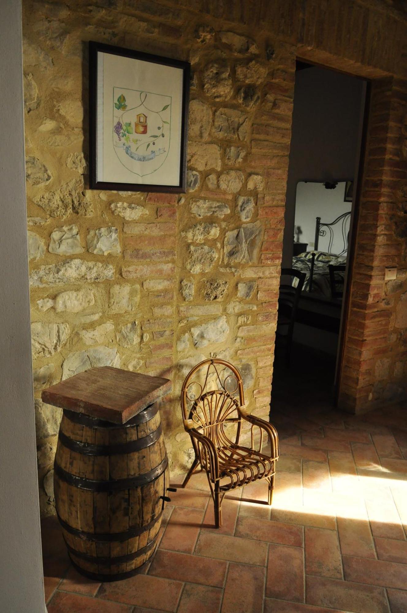 Vila La Rocca Della Magione Monteriggioni Pokoj fotografie