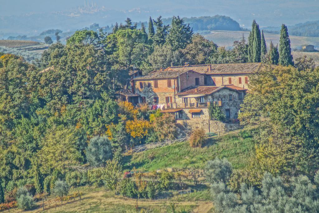 Vila La Rocca Della Magione Monteriggioni Exteriér fotografie